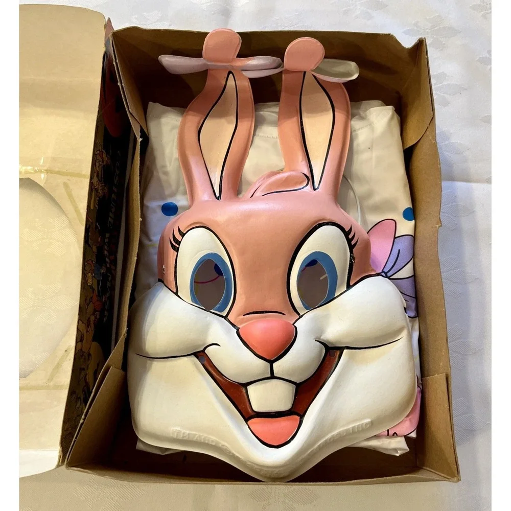 Collegeville Babs Bunny Tiny Toons Adventure Halloween Costume Original Box 1990